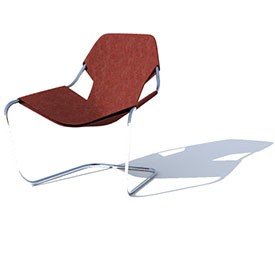Poltrona Paulistano Chai 3D Object | FREE Artlantis Objects Download